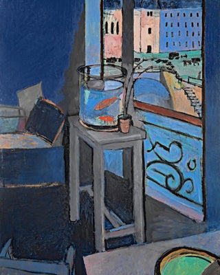 INTERIOR, THE GOLDFISH BOWL