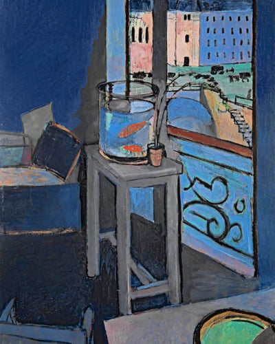 INTERIOR, THE GOLDFISH BOWL