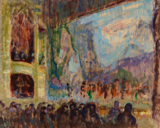 INTERIOR VIEW OF THE FINNISH OPERA - Museum Quality Art
