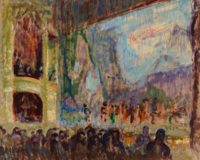 INTERIOR VIEW OF THE FINNISH OPERA - Museum Quality Art