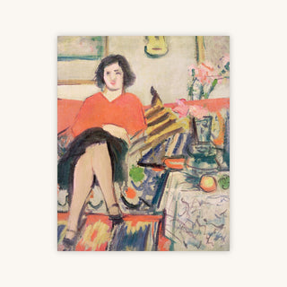 INTERIOR WITH A FIGURE — Primary Image