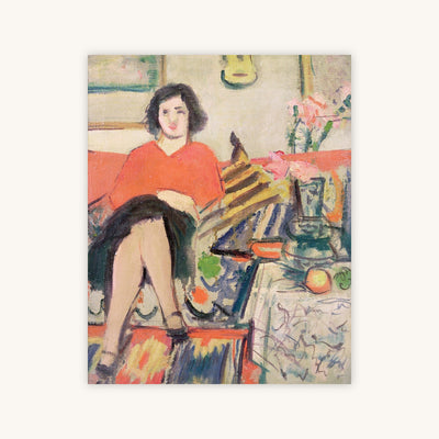 INTERIOR WITH A FIGURE — Primary Image