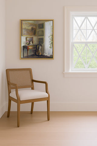 Interior With Cello and Spinet