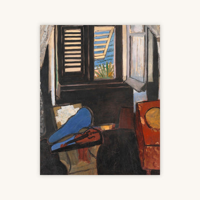 INTERIOR WITH VIOLIN, 1918 — Primary Image