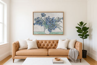 IRISES Vertical art print - Museum Quality Art