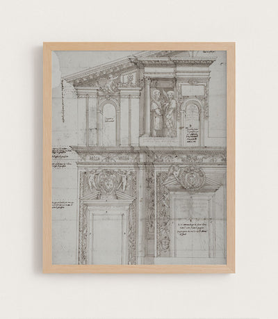 ITALIAN ARCHITECTURE - Museum Quality Art