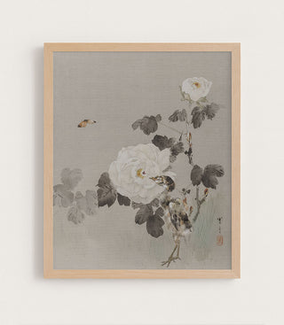 IVORY FLORAL - Museum Quality Art