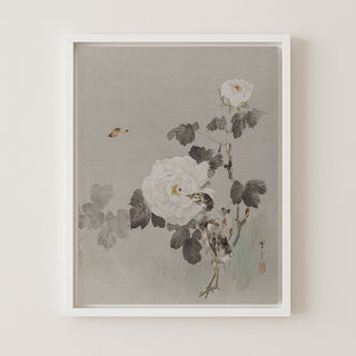 IVORY FLORAL - Museum Quality Art