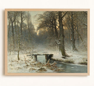 January Evening in the Woods