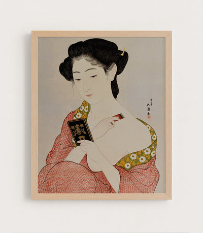 JAPANESE WOMAN - Museum Quality Art