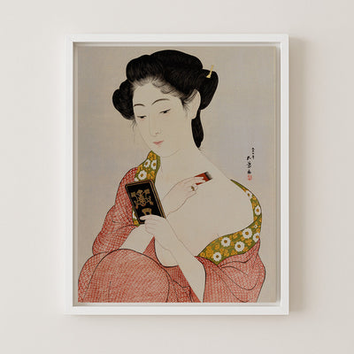 JAPANESE WOMAN - Museum Quality Art
