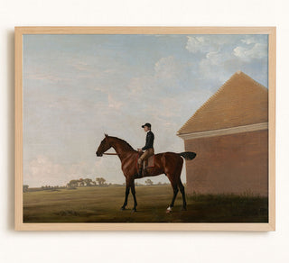 JOCKEY UP AT NEWMARKET - Museum Quality Art