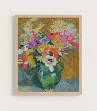 JOYFUL FLOWERS - Museum Quality Art