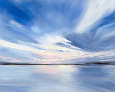 KEEP LOOKING WHERE THE LIGHT POURS IN - Museum Quality Art