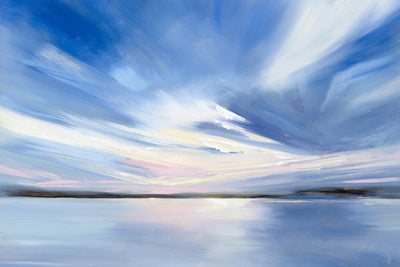 KEEP LOOKING WHERE THE LIGHT POURS IN - Museum Quality Art