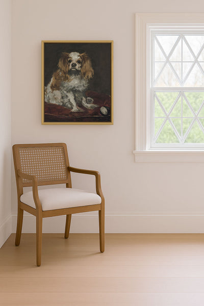 KING CHARLES SPANIEL - Museum Quality Art