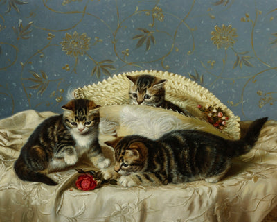 KITTENS UP TO MISCHIEF