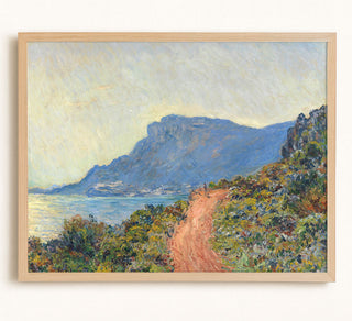 LA CORNICHE NEAR MONACO - Museum Quality Art