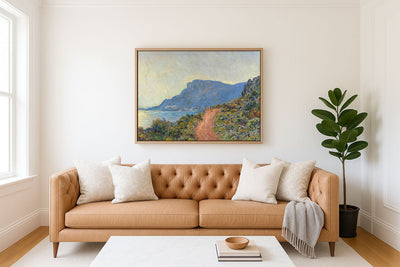 LA CORNICHE NEAR MONACO - Museum Quality Art