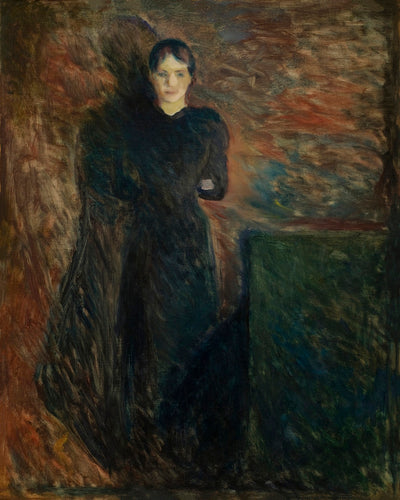 LADY IN BLACK - Museum Quality Art