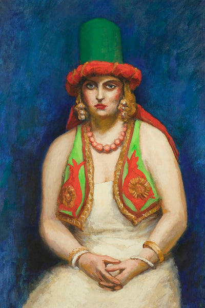 LADY IN VEST - Museum Quality Art