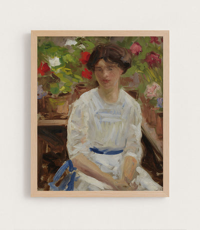 Lady in White