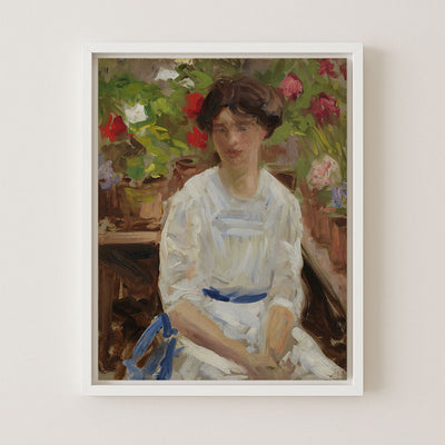 Lady in White