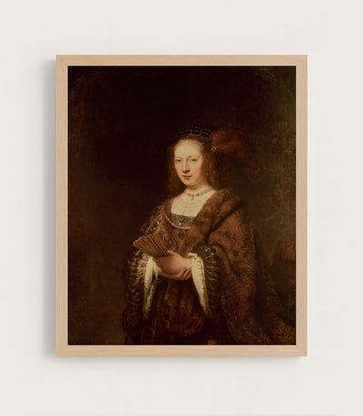 Lady with a Fan