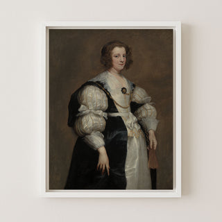 LADY WITH A FAN - Museum Quality Art