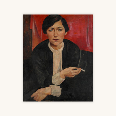 LADY WITH CIGARETTE — Primary Image