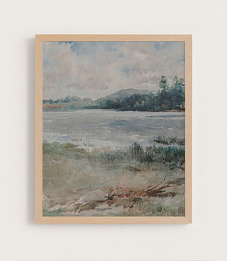 Lakeside Watercolor