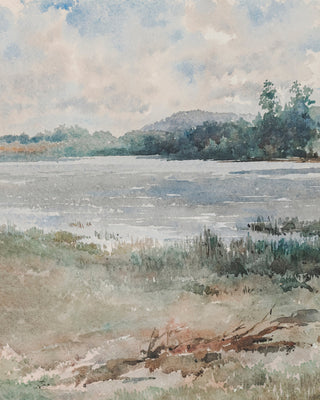 LAKESIDE WATERCOLOR