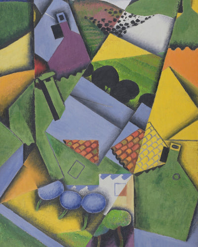 Landscape and Houses at Ceret
