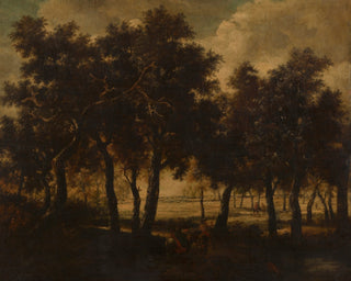 LANDSCAPE, HUNTING SCENE