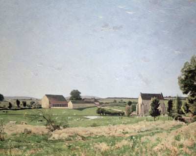 LANDSCAPE IN SAULCE, YONNE