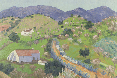 LANDSCAPE NEAR LAGO, ALGARVE, PORTUGAL - Museum Quality Art