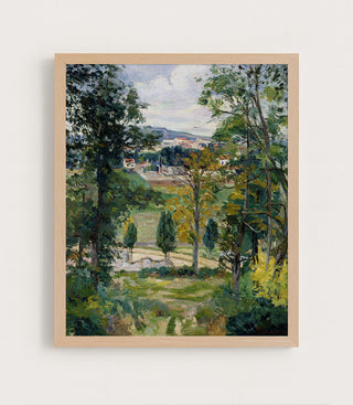 LANDSCAPE OF THE ILE DE FRANCE - Museum Quality Art