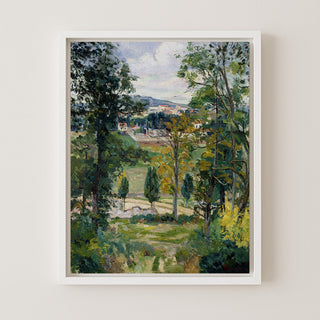 LANDSCAPE OF THE ILE DE FRANCE - Museum Quality Art