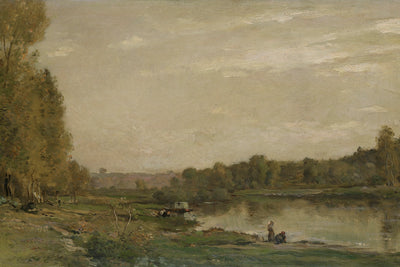 LANDSCAPE ON THE OISE - Museum Quality Art