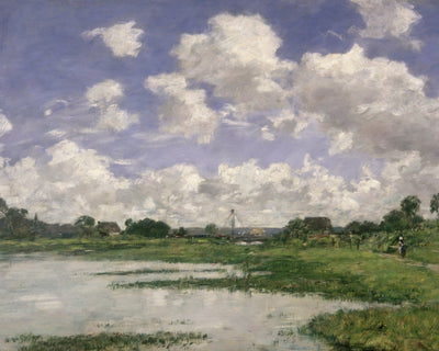 Landscape, River Touques