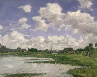 Landscape, River Touques