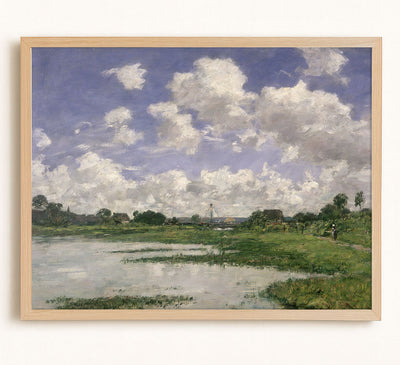 Landscape, River Touques
