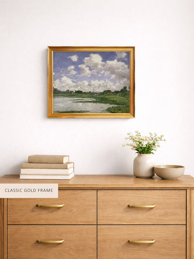 Landscape, River Touques