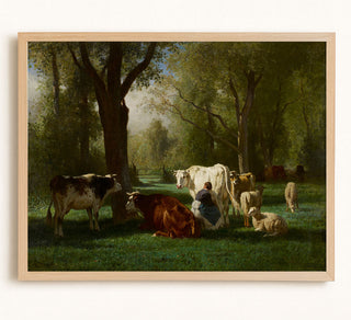 Landscape With Cattle and Sheep