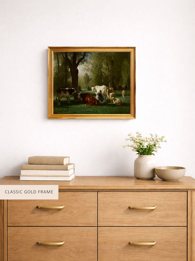 Landscape With Cattle and Sheep