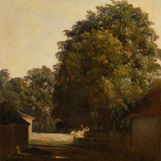 LANDSCAPE WITH CHESTNUT TREE