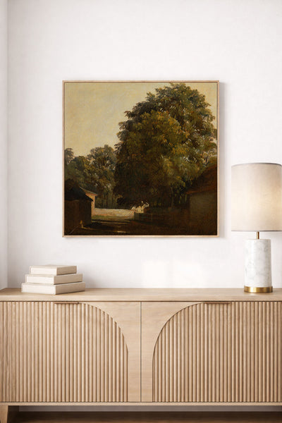 Landscape With Chestnut Tree