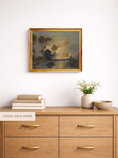 Landscape with Cottage and Stream
