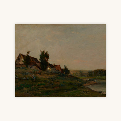LANDSCAPE WITH COTTAGE — Primary Image