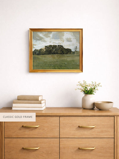 Landscape with Grey Clouds